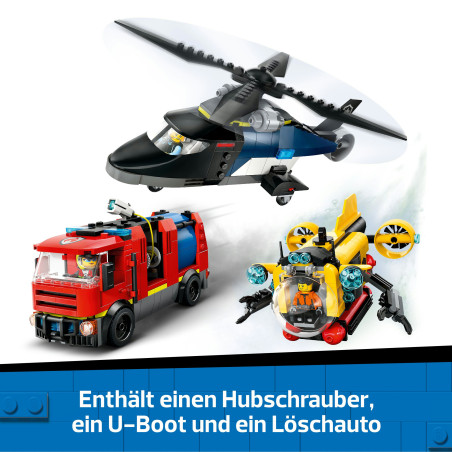 LEGO City 60462 Kombinationsset mit Hubschrauber