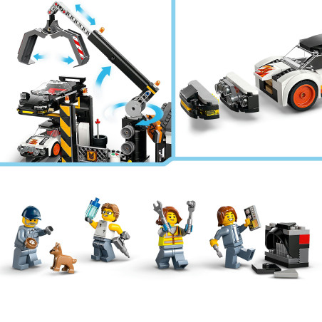 LEGO City 60472 Schrottplatz mit Autos