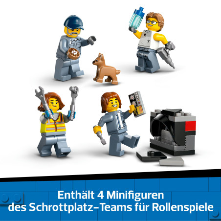 LEGO City 60472 Schrottplatz mit Autos