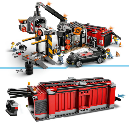 LEGO City 60472 Schrottplatz mit Autos