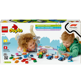 LEGO DUPLO Town 10445 F1 Team Rennautos mit Rennfahrern