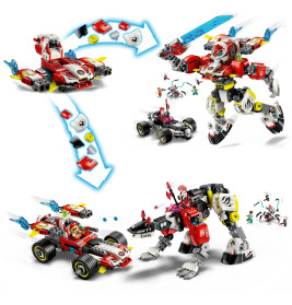 LEGO DREAMZzz 71497 Coopers Tiger-Mech und Zero s Hot Rod Auto