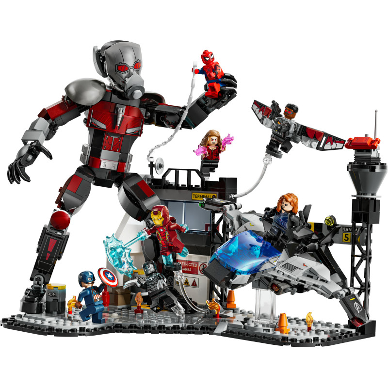 LEGO Super Heroes 76314 Captain America: Civil War Actionduell