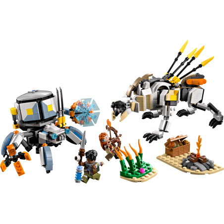 LEGO Horizon 77037 Aloy und Varl vs. Panzerwanderer und Sägezahn