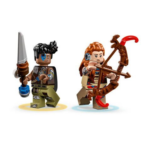 LEGO Horizon 77037 Aloy und Varl vs. Panzerwanderer und Sägezahn