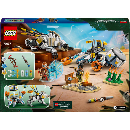 LEGO Horizon 77037 Aloy und Varl vs. Panzerwanderer und Sägezahn