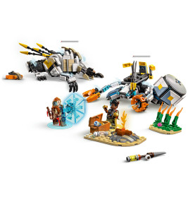 LEGO Horizon 77037 Aloy und Varl vs. Panzerwanderer und Sägezahn