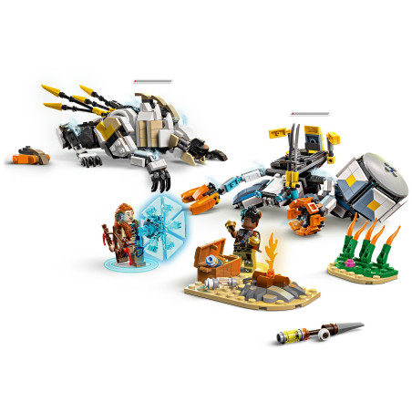 LEGO Horizon 77037 Aloy und Varl vs. Panzerwanderer und Sägezahn