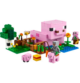 LEGO Minecraft 21268 Das Babyschwein-Haus