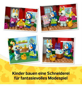 LEGO Animal Crossing 77055 Die Schneiderei der Schneiderschwestern