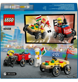 LEGO City 60458 Pizzalieferwagen vs. Löschauto