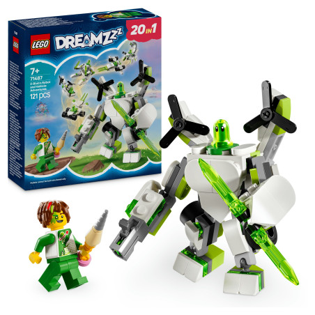 LEGO DREAMZzz 71487 Z-Blob s Roboter- und Fahrzeugabenteuer