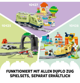 LEGO DUPLO Town 10426 Eisenbahnbrücke und Schienen – Erweiterungsset