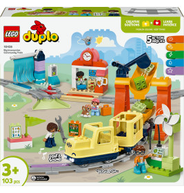 LEGO DUPLO Town 10428 Große interaktive Eisenbahn