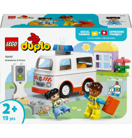 LEGO DUPLO Town 10447 Rettungswagen mit Fahrer