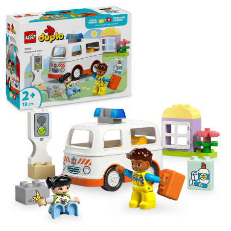 LEGO DUPLO Town 10447 Rettungswagen mit Fahrer