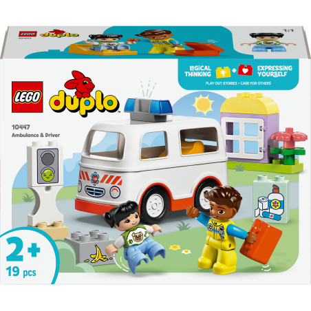 LEGO DUPLO Town 10447 Rettungswagen mit Fahrer