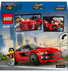 LEGO City 60448 Roter Sportwagen