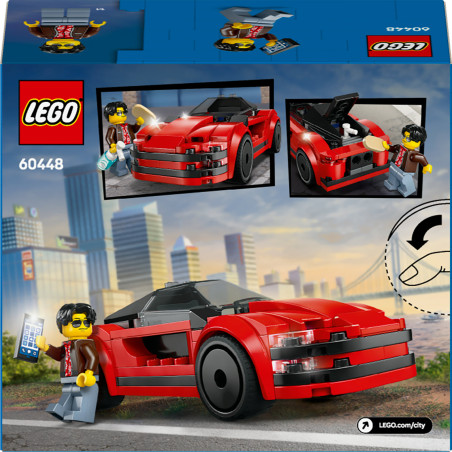 LEGO City 60448 Roter Sportwagen