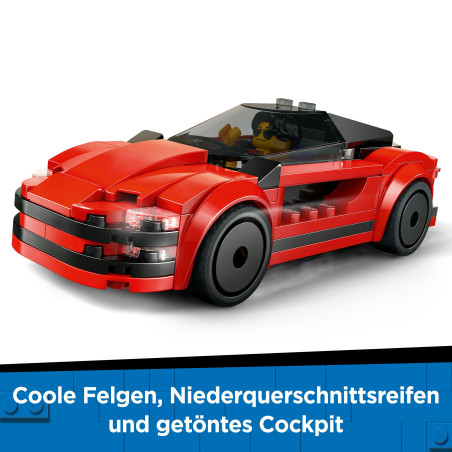 LEGO City 60448 Roter Sportwagen