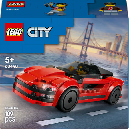 LEGO City 60448 Roter Sportwagen