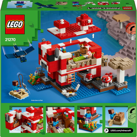 LEGO Minecraft 21270 Das Pilzkuh-Haus