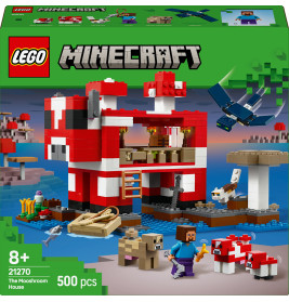 LEGO Minecraft 21270 Das Pilzkuh-Haus