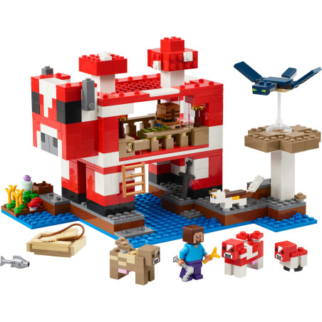 LEGO Minecraft 21270 Das Pilzkuh-Haus