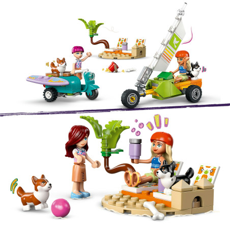 LEGO Friends 42641 Strandabenteuer mit Hunden