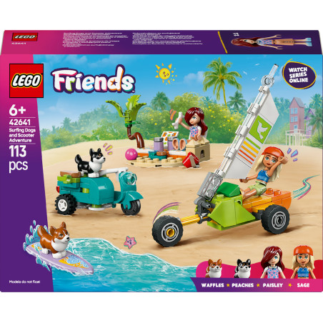 LEGO Friends 42641 Strandabenteuer mit Hunden