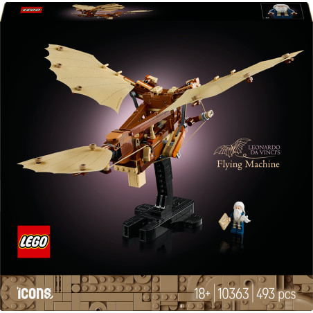 LEGO Icons 10363 Leonardo da Vincis Fluggerät