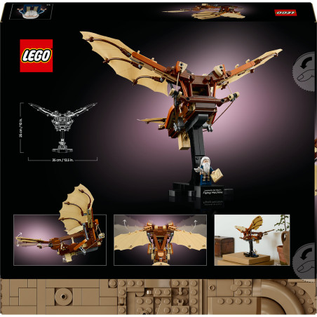 LEGO Icons 10363 Leonardo da Vincis Fluggerät