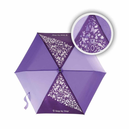 Regenschirm Purple , Magic Rain EFFECT