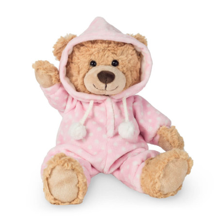 Teddy Hermann Schlafanzugbär, rosa, 30 cm
