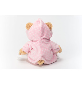 Teddy Hermann Schlafanzugbär, rosa, 30 cm