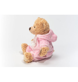 Teddy Hermann Schlafanzugbär, rosa, 30 cm