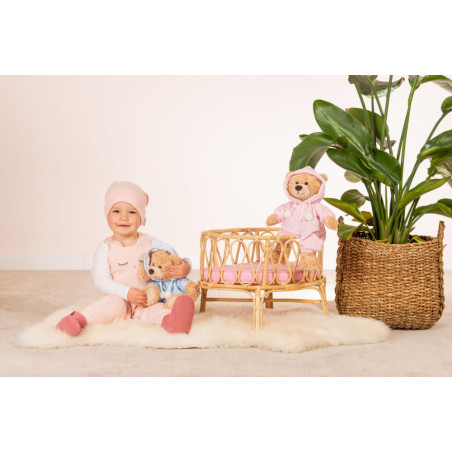 Teddy Hermann Schlafanzugbär, rosa, 30 cm