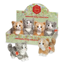 Teddy Hermann Katzen, ca. 18 cm, sortiert