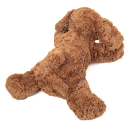 Teddy Hermann Schlenkerhund braun, 28 cm