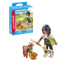 PLAYMOBIL 71759 Frau mit Ziegen