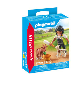 PLAYMOBIL 71759 Frau mit Ziegen