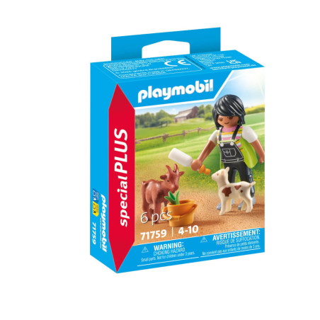 PLAYMOBIL 71759 Frau mit Ziegen