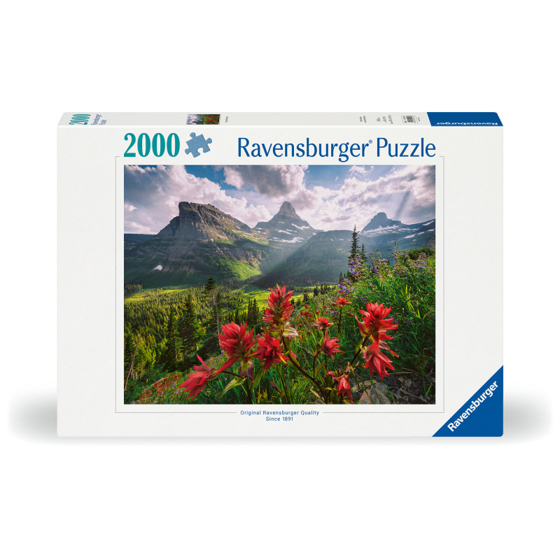 Puzzle Pristine Mountains 2000 Teile