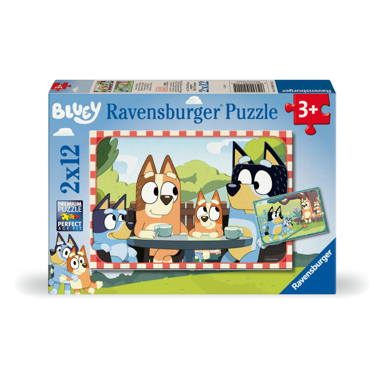 Puzzle Familienzeit 2 x 12 Teile