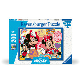 Unterwegs mit Mickey und Minn Puzzle 200 Teile XXL