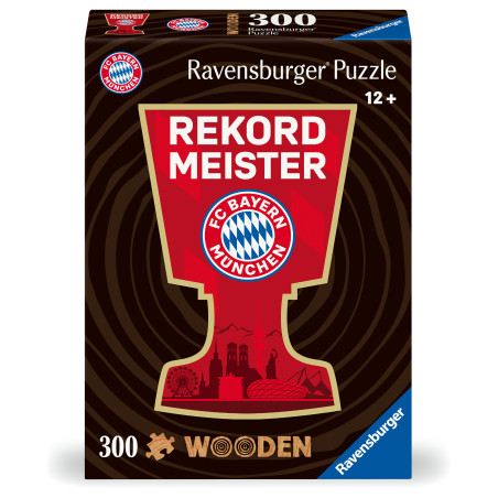 Puzzle FC Bayern München 300 Teile Kontur Holz