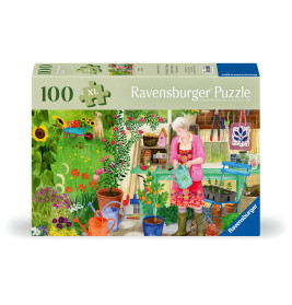 Puzzle Gartenarbeit 100 Teile XL