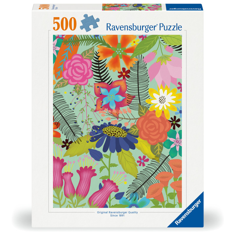 Puzzle Flowerjungle 500 Teile