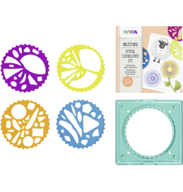 Spiralschablonen Set