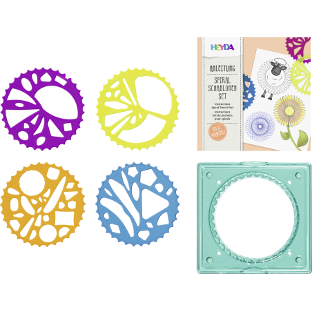 Spiralschablonen Set
